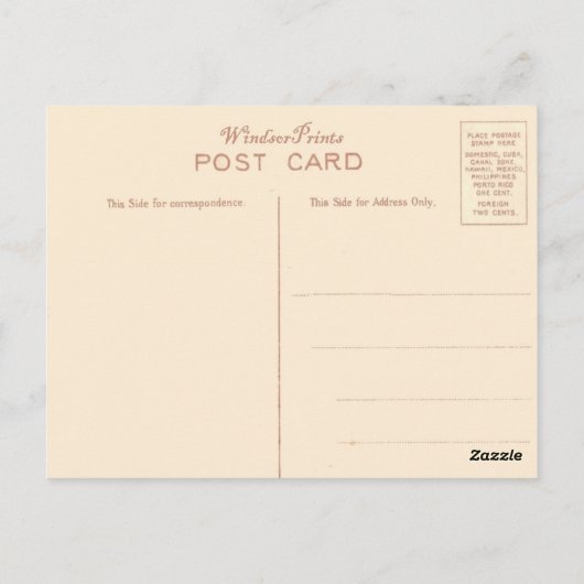 militaire uniformen, coldstream-bewakers briefkaart (Achterkant)