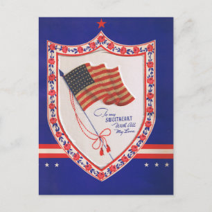 militaire Valentijn Feestdagenkaart