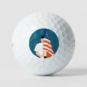 Militaire Vet Memorial Titleist 12 balles de golf (Recto)
