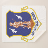 Militaire veteraan van de Nationale Garde Sherpa Deken (Voorkant (horizontaal))