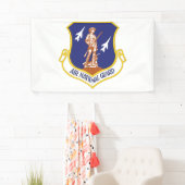 Militaire veteraan van de Nationale Garde Spandoek (Insitu)