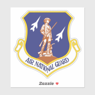Militaire veteraan van de Nationale Garde Sticker