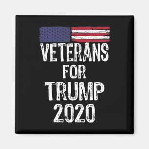 Militaire veteranen voor Trump 2020 Verkiezing Ant Magneet