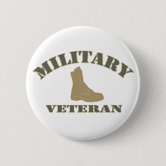 Militaire veteranenButton Ronde Button 5,7 Cm (Voorkant)