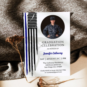 Militaire vlag, US Navy Basic Training Afstudeerce Kaart