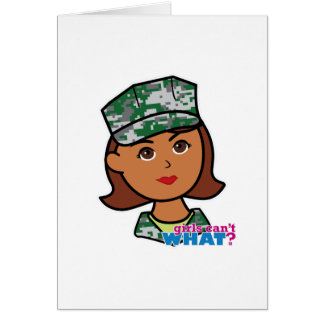 Militaire vrouw