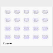 Militaire vrouw Sticker (Vel)