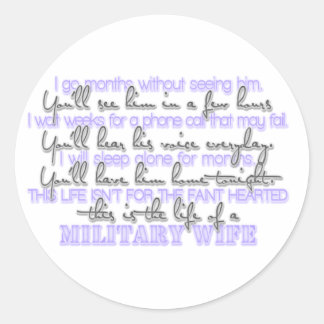Militaire vrouw Sticker