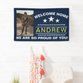 Militaire Welkomstbanner - Nationale Garde van het Spandoek (Insitu)