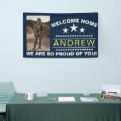 Militaire Welkomstbanner - Nationale Garde van het Spandoek (Beurs)