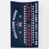 Militaire Welkomstbanner - Nationale Garde van het Spandoek (Verticaal)