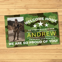 Militaire Welkomstbanner - Nationale Garde van het Spandoek