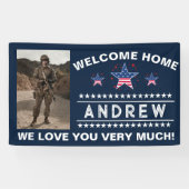 Militaire Welkomstbanner - Nationale Garde van het Spandoek (Horizontaal)