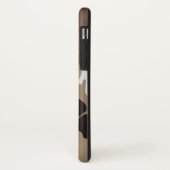 Militaire woestijncamo met hond Label Case-Mate iPhone Case (Achterkant/links)
