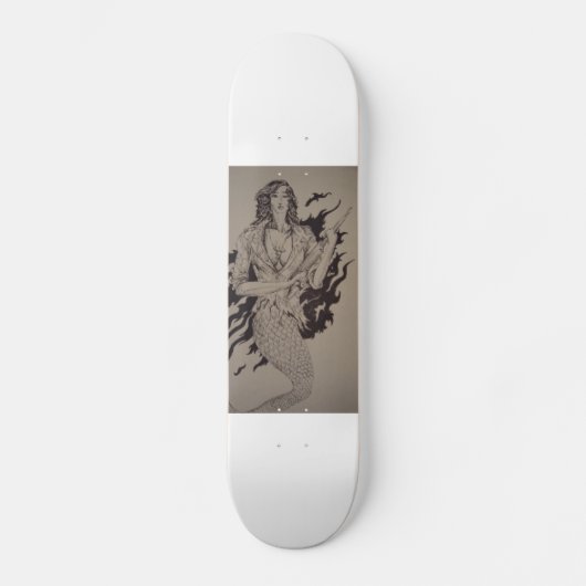 militaire zeemeermin skateboard (Voorkant)