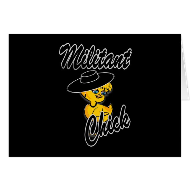 Militant Chick #4 (Devant horizontal)