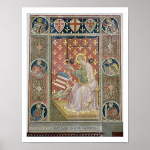 Militant Justice, from the Salone del Consiglio (C Poster