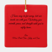 Military Christmas Ornament (Achterkant)