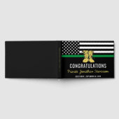 Military Graduation Thin Green Line Flag Army (Complet)
