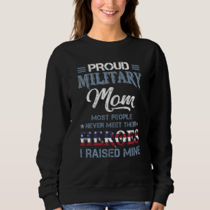 Military Moeder Ik Heb Mijn Held Amerika Amerikaan Trui