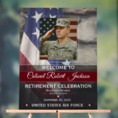 Military Retirement Welcome Sign (Neutre)