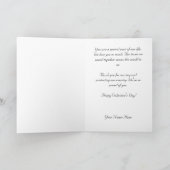 Military Son Valentijnsdag Kaart (Binnen)