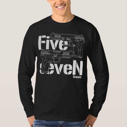 military t-shirts FN Five seveN (Devant)