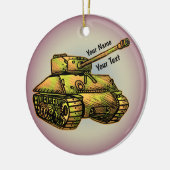 Military Tank ornament (Links)