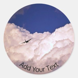 Military Transport Airplane by Shirley Taylor Ronde Sticker
