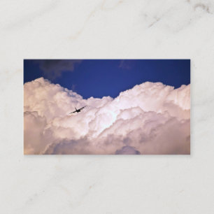 Military Transport Airplane by Shirley Taylor Visitekaartje