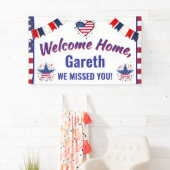 Military Welcome Home Banner - Army National Guard (Insitu)