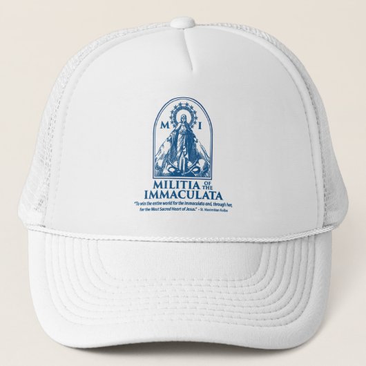 Militia of The Immaculata. Trucker Pet (Voorkant)