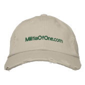 MilitiaOfOne.com Pet (Voorkant)