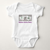 Miljoen dollar Baby. Romper (Voorkant)