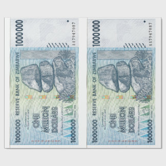 Miljoen Dollar Inpakpapier