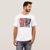 Miljoen Dollar Kwartet "Ik was er" T-shirt (Voorkant volledig)