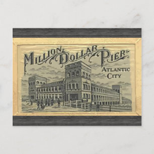 Miljoen dollar pier Atlantic City, Briefkaart