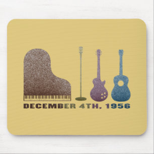 Miljoen Dollar Quartet Instrumenten - Kleur Muismat