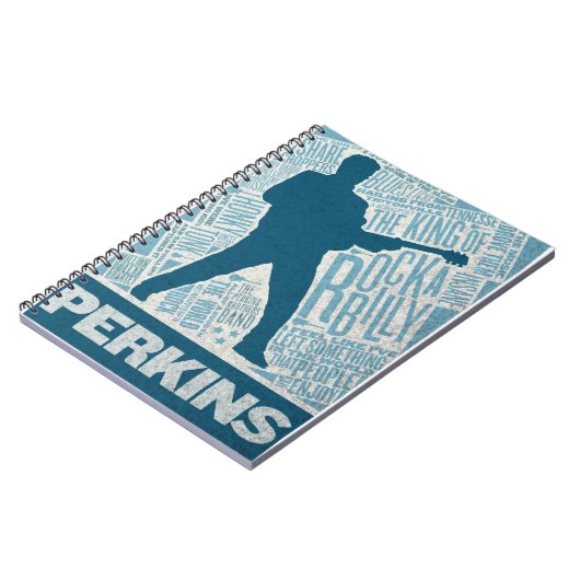 Miljoen Dollar Quartet Perkins Type Notitieboek (Linkerzijde)