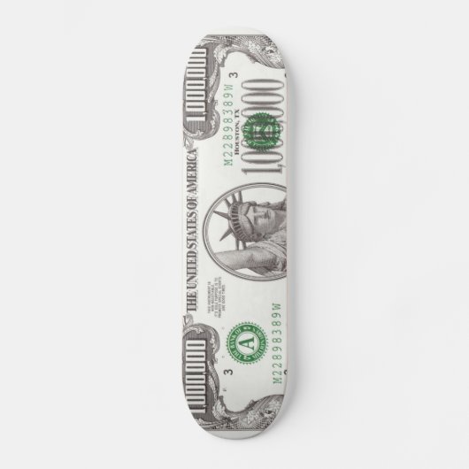 miljoen dollar skateboard (Voorkant)