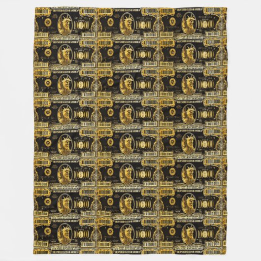 Miljoen dollardeken fleece deken (Voorkant)