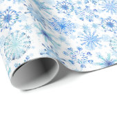 Miljoen Snowflakes Cadeaupapier (Rol Hoek)