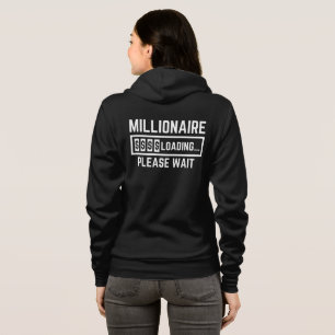 Miljonair laadt even geduld hoodie