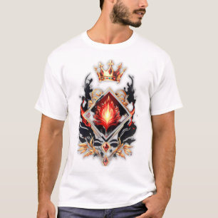 Miljonairsmentaliteit Luxe T-Shirt – Premium Rood