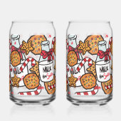 Milk and Cookies  Blikvorm Glas (Achterkant)