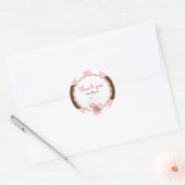 Milk & Cookies Sticker rose Brown Anniversaire (Enveloppe)