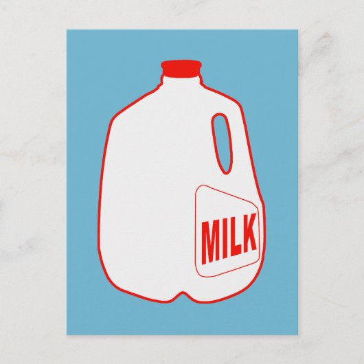 Milk Jug Briefkaart (Voorkant)