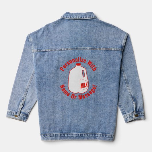 Milk Jug Denim Jacket (Achterkant)