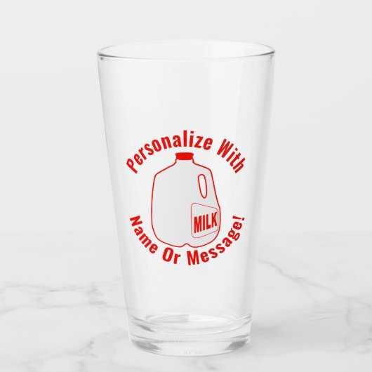 Milk Jug Glas (Voorkant)