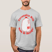 Milk Jug T-shirt (Voorkant)